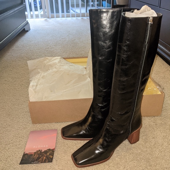 ALOHAS | Shoes | East Black Aloha Boots 